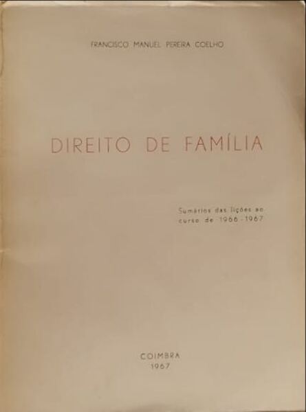 DIREITO DE FAMÃLIA.