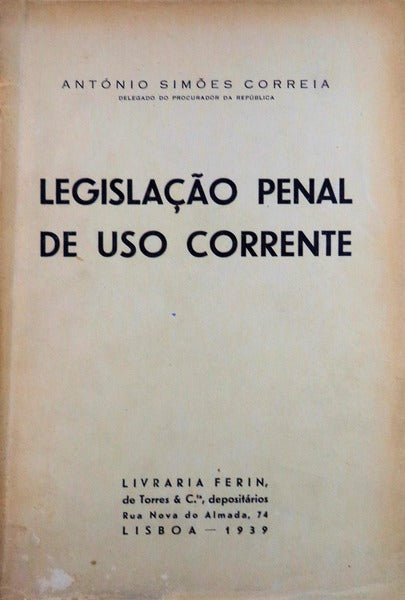 LEGISLAÃ‡ÃƒO PENAL DE USO CORRENTE.