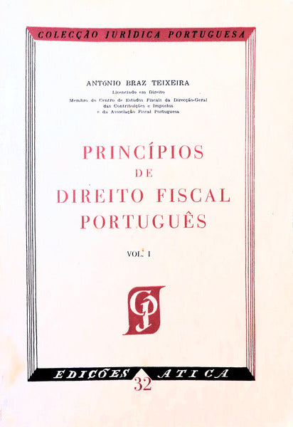 PRINCÃPIOS DE DIREITO FISCAL PORTUGUÃŠS.