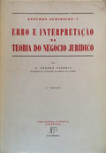 ERRO E INTERPRETAÃ‡ÃƒO NA TEORIA DO NEGÃ“CIO JURÃDICO.
