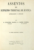 ASSENTOS DO SUPREMO TRIBUNAL DE JUSTIÃ‡A. [4.Âª EDIÃ‡ÃƒO]