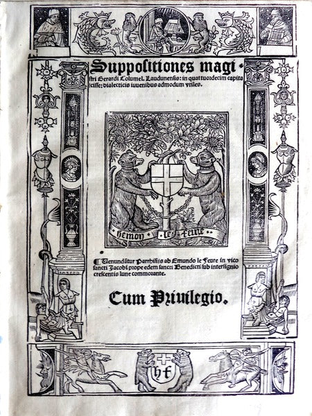 SUPPOSITIONES