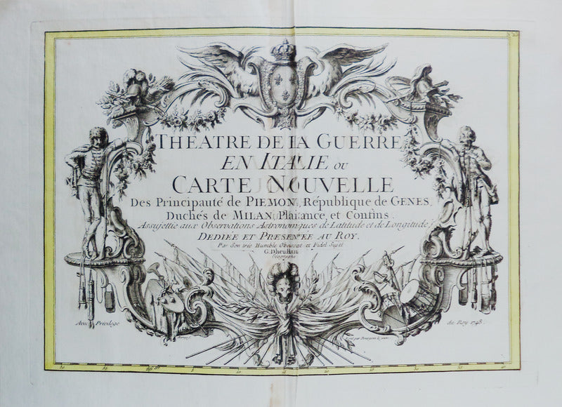 THEATRE DE LA GUERRE EN ITALIE ou CARTE NOUVELLE