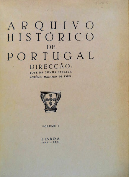 ARQUIVO HISTÃ“RICO DE PORTUGAL.