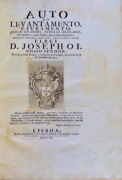 AUTO DO LEVANTAMENTO, E JURAMENTO,