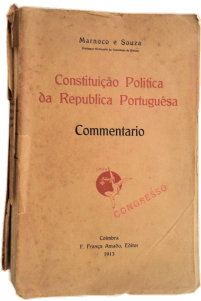 CONSTITUIÃ‡ÃƒO POLÃTICA DA REPUBLICA PORTUGUÃŠSA. Commentario.