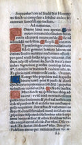 [LIVRO DE HORAS DE SÃƒO JERÃ“NIMO]. Sequuntur horae ad laude[m] divi Hieronymi