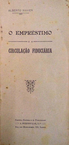 O EMPRESTIMO E A CIRCULAÃ‡ÃƒO FIDUCIÃRIA.