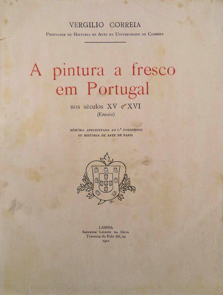 A PINTURA A FRESCO EM PORTUGAL.