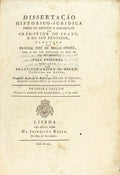 DISSERTAÃ‡ÃƒO HISTORICA-IURIDICA SOBRE OS DIREITOS E IURISDICÃ‡ÃƒO DO GRÃƒO-PRIOR DO CRATO, E DO SEU PROVISOR.