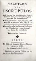 TRATADO DOS ESCRUPULOS.