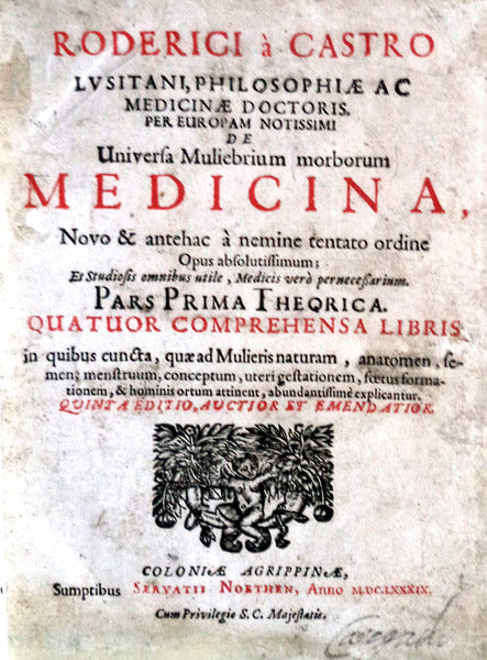 [TRATADO DE GINÃ‰COLOGIA Â«DE UNIVERSA MULIEBRIUM MORBORUMÂ»]