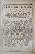 ORDENAÃ‡Ã•ES, E LEYS DO REYNO DE PORTVGAL.