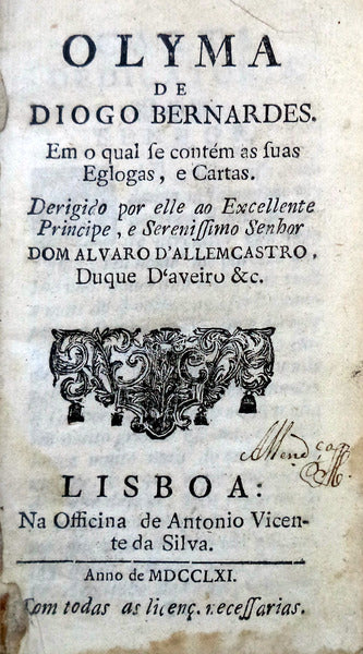 O LYMA DE DIOGO BERNARDES.