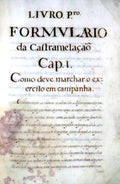 MANUSCRITO SÃ‰C. XVIII â€“ MILITÃRIA - [MANUAL SOBRE CASTRAMETAÃ‡ÃƒO E DEFENÃ‡A DAS PRAÃ‡AS].