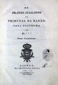 FRADES (OS) JULGADOS NO TRIBUNAL DA RAZÃƒO.