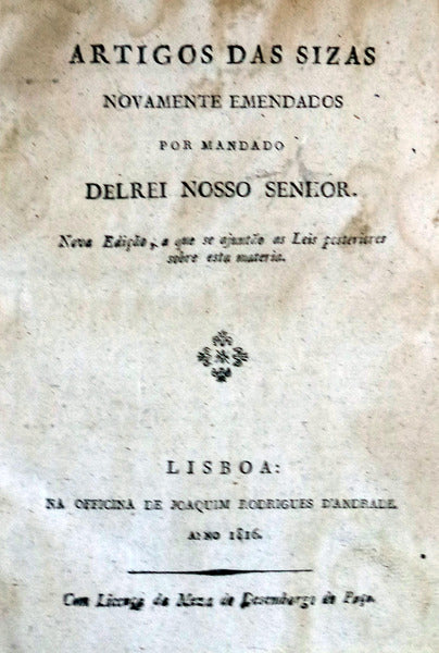 ARTIGOS DAS SIZAS