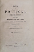 MAPPA DE PORTUGAL ANTIGO E MODERNO.