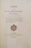NOTE SUR LES MONNAIES DE CRIMÃ‰E.