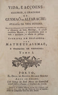 VIDA, E ACÃ‡OENS CELEBRES, E GRACIOSAS DE GUSMAÃ• DE ALFARACHE: