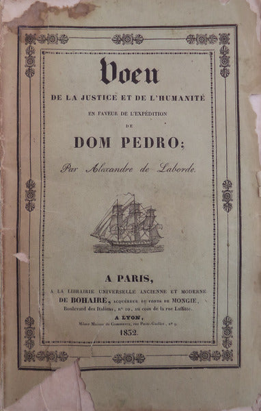 VOEU DE LA JUSTICE ET DE L'HUMANITÃ‰.