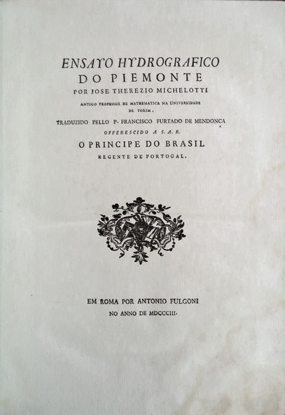 ENSAYO HYDROGRAPHICO DO PIEMONTE