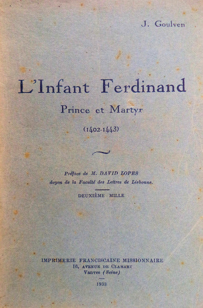 L'INFANT FERDINAND.