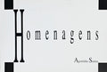 HOMENAGENS. DESENHOS DE AGOSTINHO SANTOS