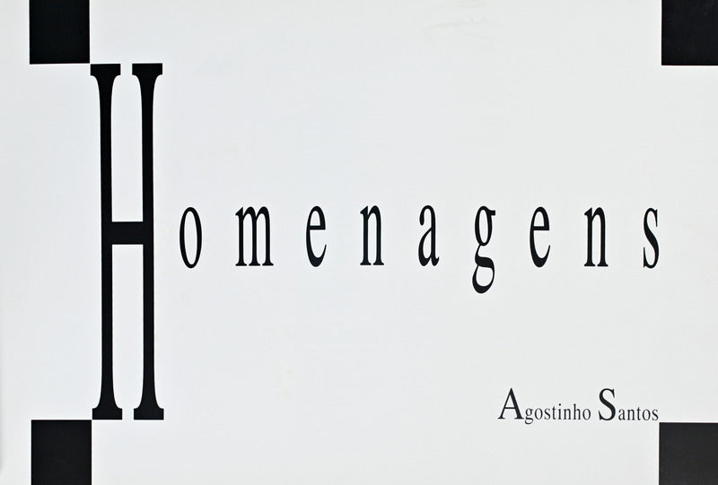 HOMENAGENS. DESENHOS DE AGOSTINHO SANTOS