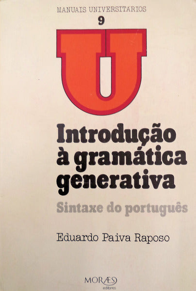 INTRODUÃ‡ÃƒO Ã€ GRAMÃTICA GENERATIVA [1.Âª EDIÃ‡ÃƒO].