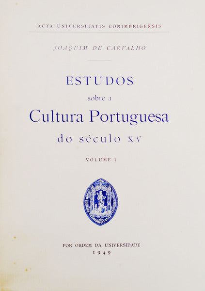 ESTUDOS SOBRE A CULTURA PORTUGUESA