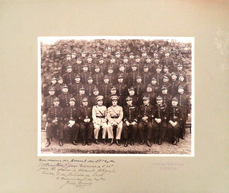 COLECÃ‡ÃƒO DE FOTOGRAFIAS DE GRUPOS DE OFICIAIS DO EXÃ‰RCITO PORTUGUÃŠS