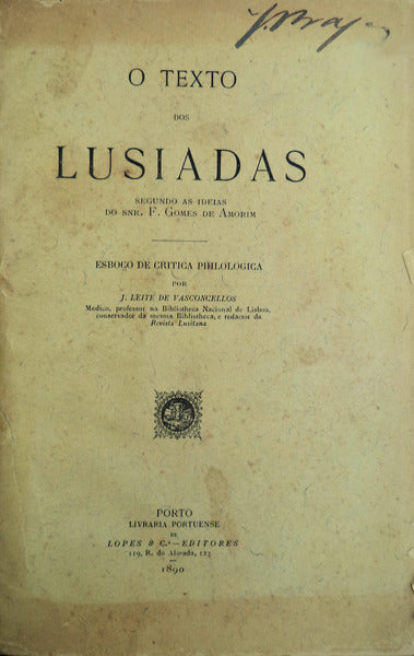 O TEXTO DOS LUSÃADAS.