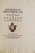 MEMORIAS HISTORICAS DO MINISTERIO DO PULPITO.