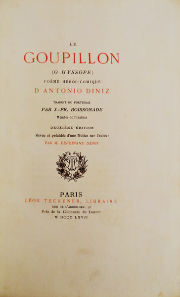 LE GOUPILLON (O HYSSOPE).