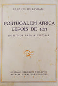 PORTUGAL EM ÃFRICA DEPOIS DE 1851.