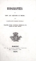 BIOGRAPHIA DO PADRE JOSE AGOSTINHO DE MACEDO.