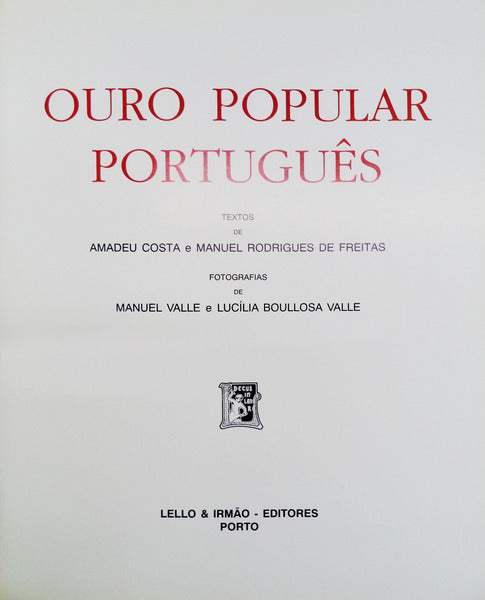 OURO POPULAR PORTUGUÃŠS.