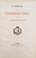 A CENSURA E O CANCIONEIRO GERAL.