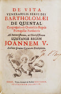 DE VITA VENERABILIS SERVI DEI BARTHOLOMAEI DE QUENTAL