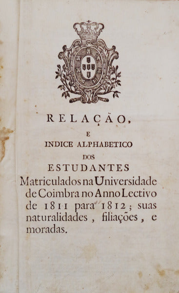RELAÃ‡ÃƒO E INDICE ALPHABETICO DOS ESTUDANTES