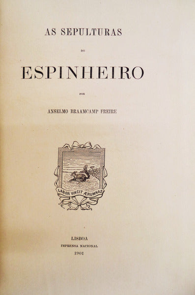 AS SEPULTURAS DO ESPINHEIRO.
