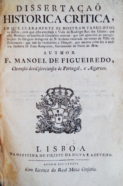 DISSERTAÃ‡ÃƒO HISTORICA â€“CRITICA