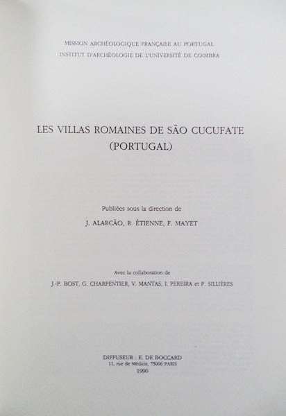 LES VILLAS ROMAINES DE SÃƒO CUCUFATE.