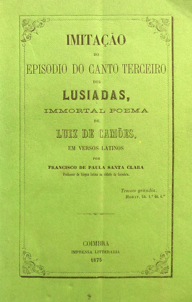 SANTA CLARA. (Francisco de Paula)
