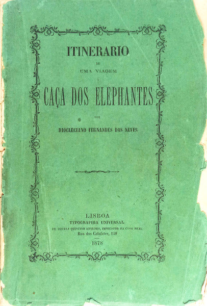 ITINERARIO DE UMA VIAGEM Ã CAÃ‡A DOS ELEPHANTES.