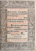 CATALOGVS Sanctorum vitas passiones