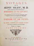 VOYAGE DE MONSR. SHAW, M.D. DANS PLUSIERS PROVINCES DE LA BARBARIE DU LEVANT: