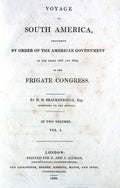 VOYAGE TO SOUTH AMERICA, PERFORMED BY ORDER OF THE AMERICAN GOVERNMENT IN THE YEARS 1817 AND 1818, IN THE FRIGATE CONGRESS.