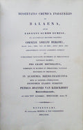 DISSERTATIO CHEMICA INAUGURALIS DE BALAENA,